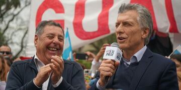 Alfredo De Angeli - Mauricio Macri\nCrédito: APFDigital