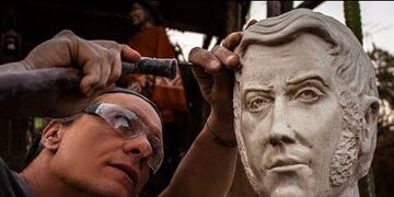 Artista plástico Julio Incardona,