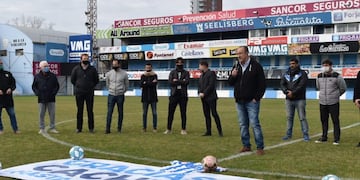 Despedida de Atlético de Rafaela a Cachín Blanco