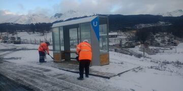 Limpieza de calles Operativo Invierno 2020