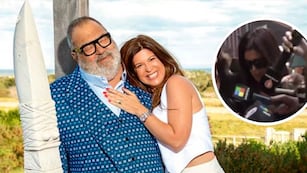 Las primeras imágenes de Elba Marcovecchio tras la muerte de Jorge Lanata
