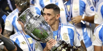Ángel Di María ganó la Copa América de Estados Unidos 2024 y se retiró de la selección argentina de fútbol.