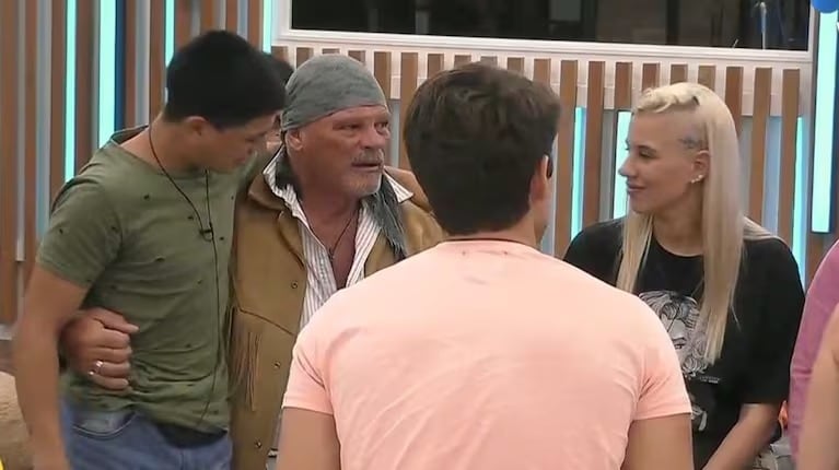 Thiago con Alfa en Gran Hermano.