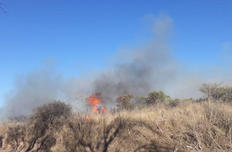 Incendio en Salsipuedes: apuntan a la falta de mantenimiento de postes de energía