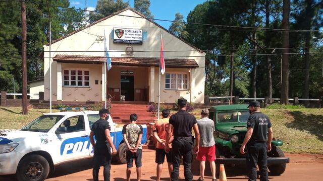 Campo Ramón: tres detenidos por el robo de 500 kilos de hoja verde robada