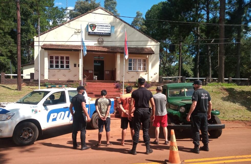 Campo Ramón: tres detenidos por el robo de 500 kilos de hoja verde robada