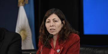 Silvina Batakis estará reuniéndose cara a cara con Kristalina Georgieva, titular del FMI. Foto: Federico López Claro.