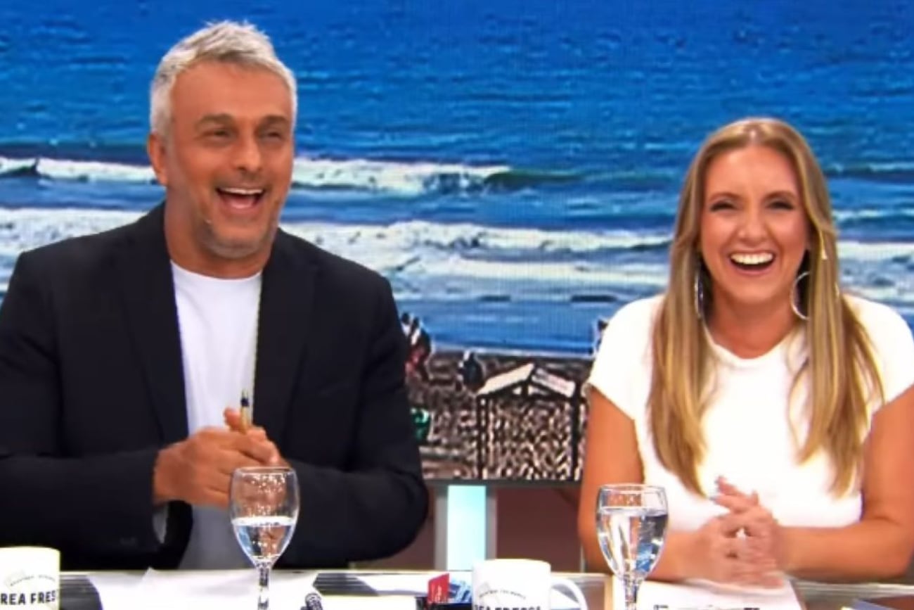 Paula Bernini y Mario Massaccesi ¿distanciados?. (Foto: captura de pantalla)