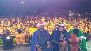Los Reyes Magos en Punta Alta.
Foto: Pedro Vega