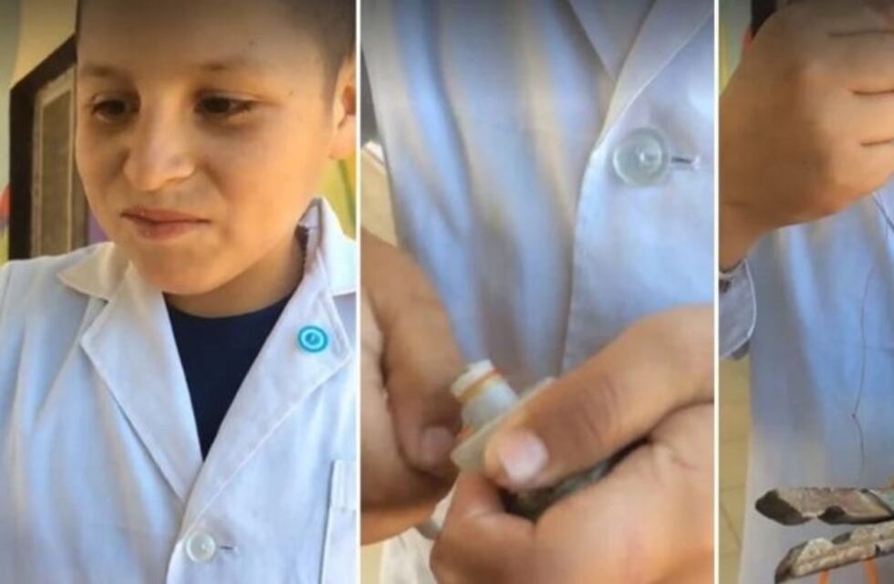 El curiosos juguete fabricado por un niño santiagueño que se volvió viral