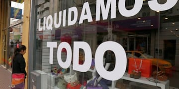 Grave situación de los comercios en la provincia