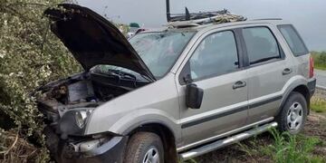 Accidente vial en las Altas Cumbres