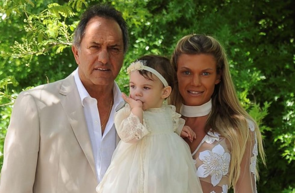 En fotos: el bautismo de la hija de Daniel Scioli y Gisela Berger