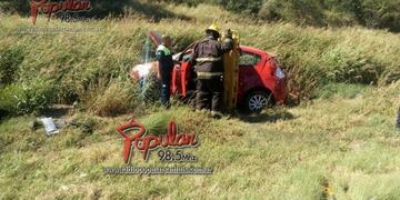 Accidente ruta 146
