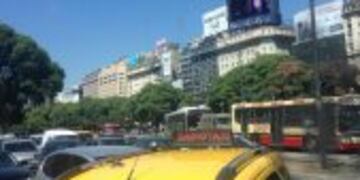 Corte en el Obelisco