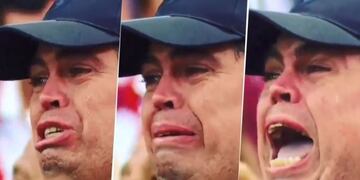 La historia del hincha de Colón que no paró de llorar con el tema de Los Palmeras