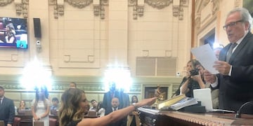 Amalia Granata juró como diputada provincial \
