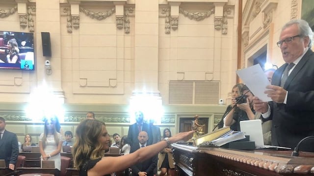 Amalia Granata juró como diputada provincial \