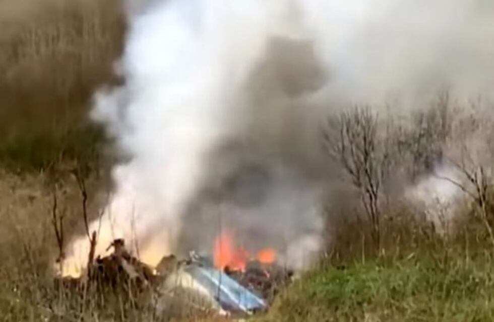 Difundieron un video inédito de los instantes posteriores al accidente aéreo en que murió Kobe Bryant