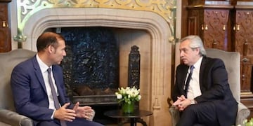 Gutiérrez se reunió con Alberto Fernández