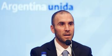 FILE PHOTO: Argentina's Economy Minister Martin Guzman attends a news conference in Buenos Aires, Argentina December 11, 2019\u002E REUTERS/Mariana Greif/File Photo