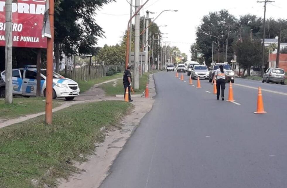 Coronavirus: Cosquín realiza controles en los accesos a la ciudad