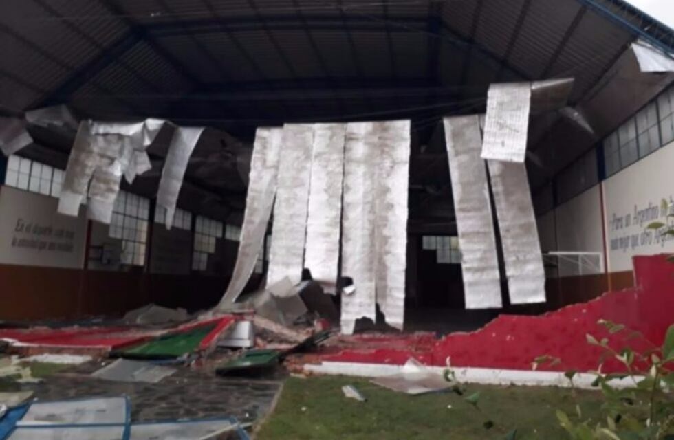 El temporal en San Luis produjo daños impresionantes