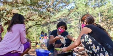 Comida ancestral de los pueblos mbyá guaraníes\u002E