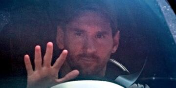 07/09/2020 El jugador del FC Barcelona Leo Messi en el entrenamiento del 7 de septiembre de 2020, en su regreso a la rutina DEPORTES FC BARCELONA