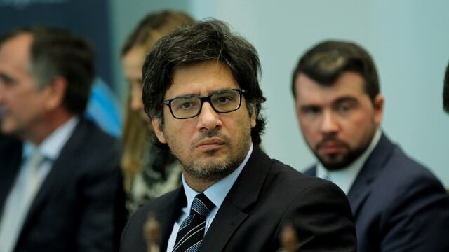 MON101. MONTEVIDEO (URUGUAY), 03/06/2016.- El ministro de Justicia y Derechos Humanos de Argentina, Germu00e1n Garavano, asiste a la XXXVIII reuniu00f3n de ministros de Seguridad, Justicia e Interior del Mercosur y Estados Asociados hoy, viernes 3 de junio de 201