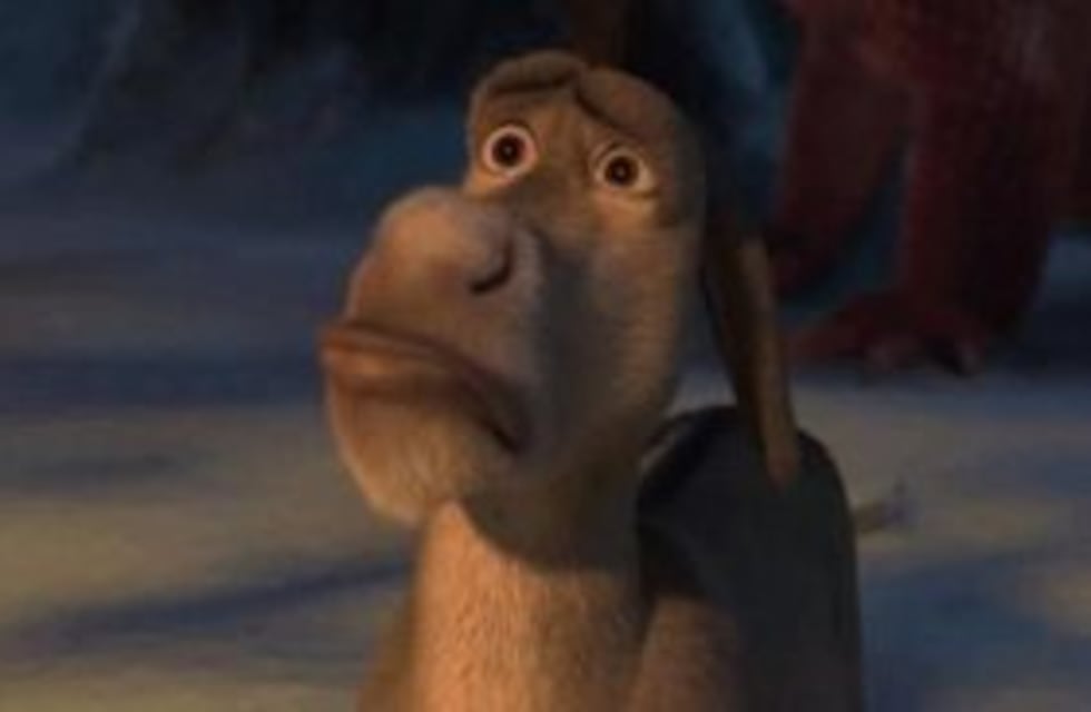La oscura historia sobre el origen del burro de Shrek que circula en Internet