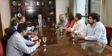 Jaldo recibió en la casa de gobierno a las nuevas autoridades del COncejo Deliberante\u002E