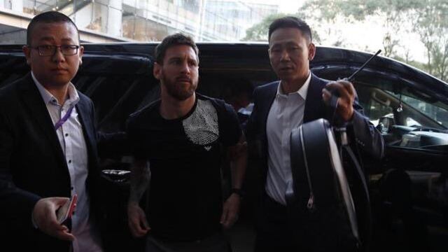 Messi en China
