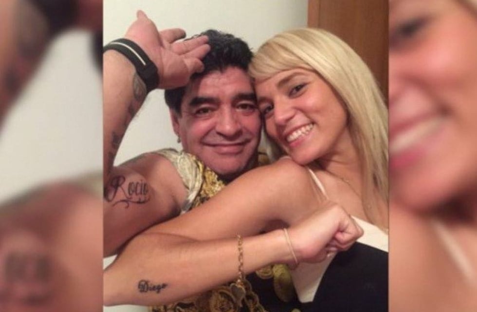 Diego Maradona se tapará el tatuaje de su ex Rocío Oliva con una imagen de Perón y Evita