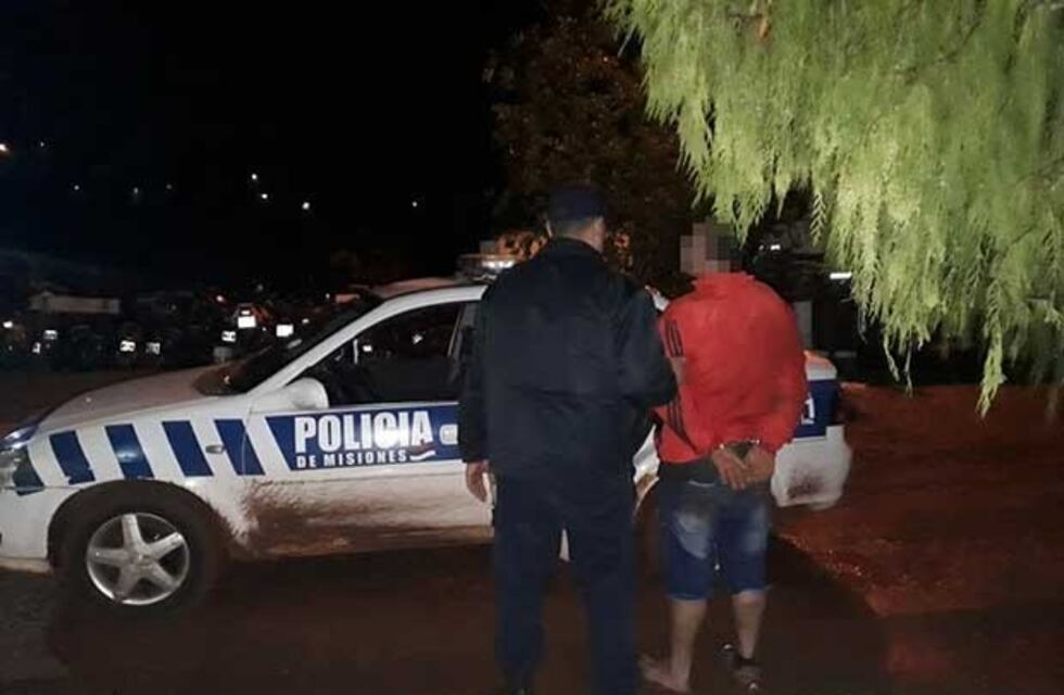 Agredió a su mujer y atacó a cintarazos a policías