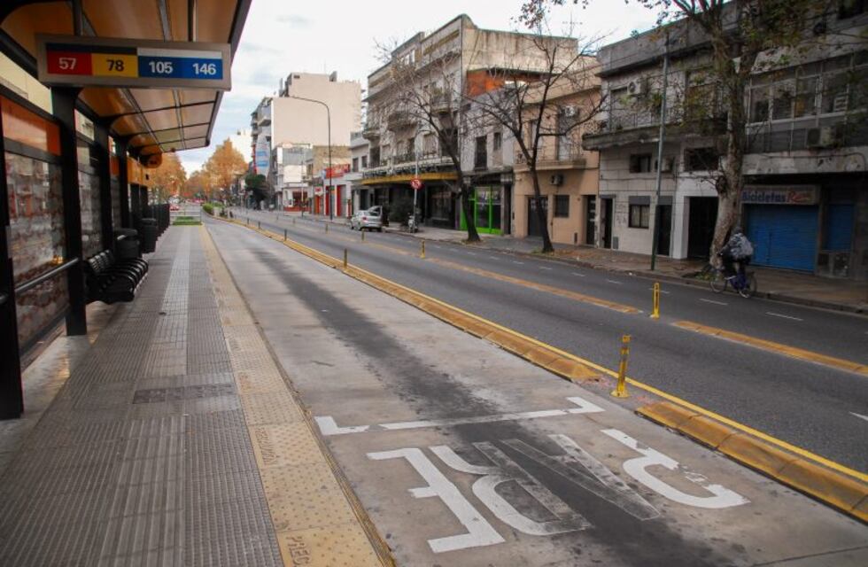 En fotos: la Ciudad de Buenos Aires, vacía por el paro de la CGT