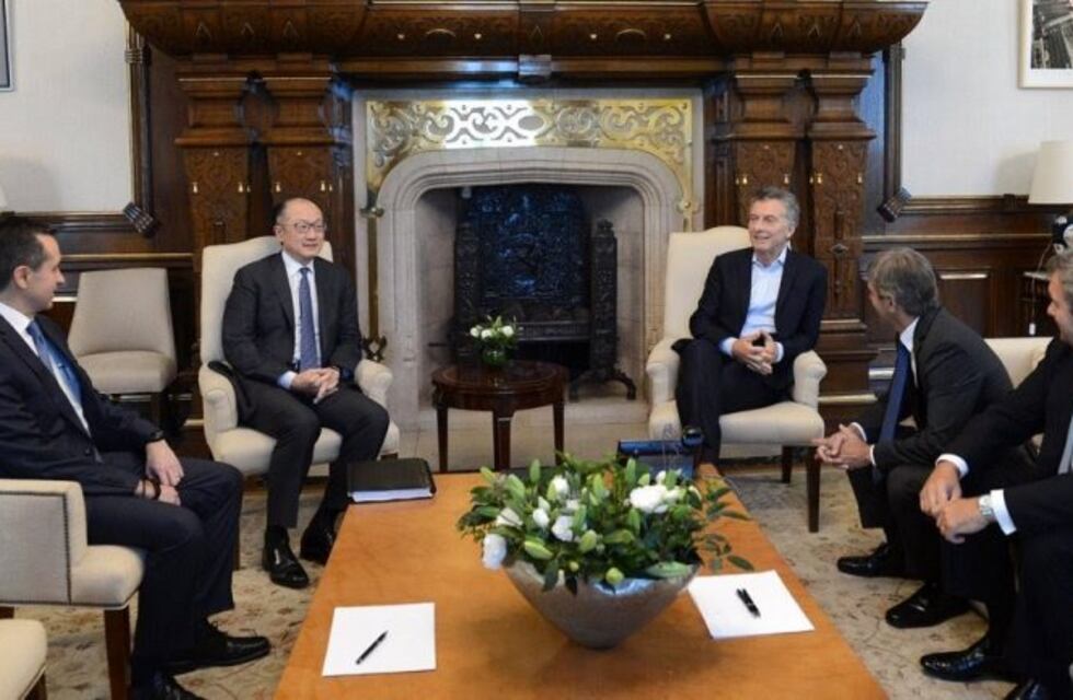 Macri se reunió con el titular del Banco Mundial