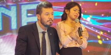 La nena se emocionó al enterarse que había sido seleccionada\u002E