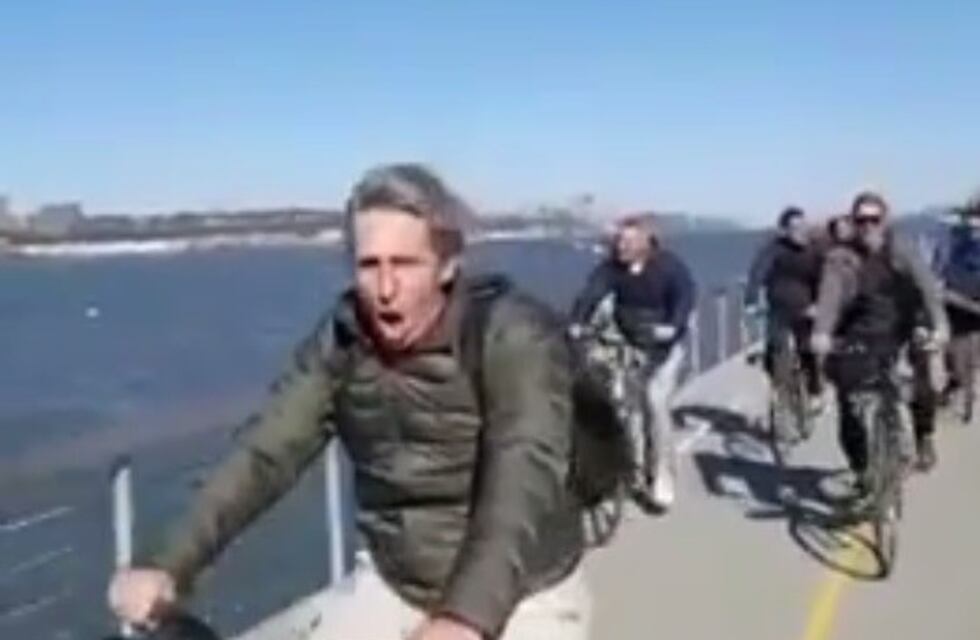 Se conoció el último video de los rosarinos minutos antes de ser atropellados en Nueva York