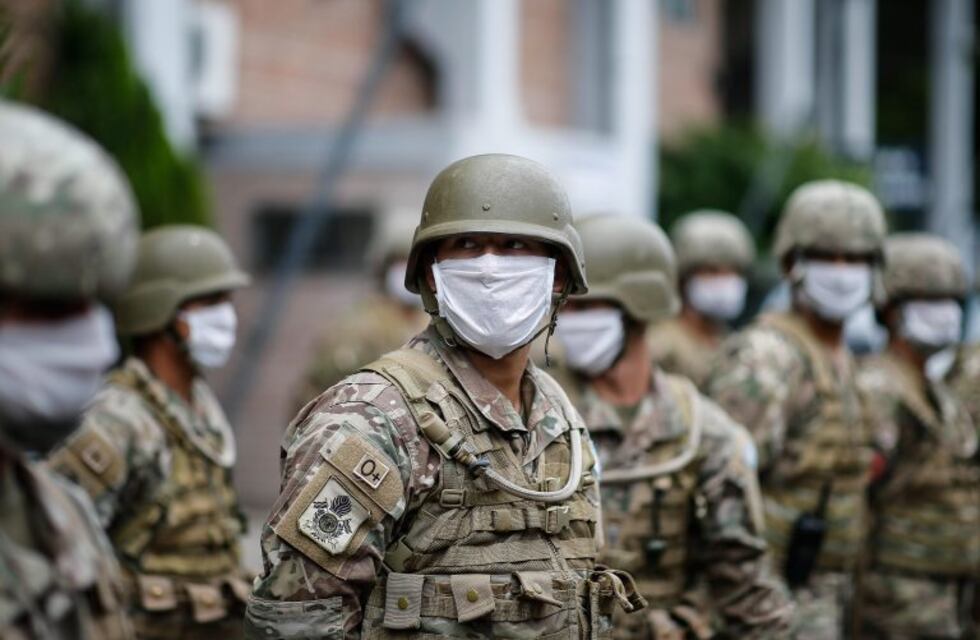 El ejercito argentino prepara un nuevo hospital de campaña en Los Hornos