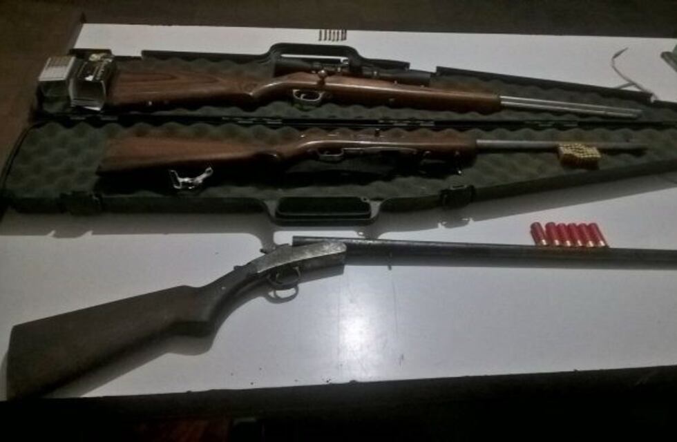 En dos años secuestraron casi 7 mil armas en Mendoza