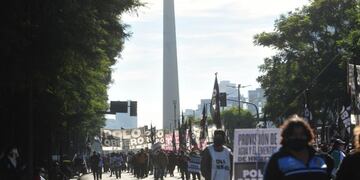 Organizaciones sociales marcharon en la 9 de Julio \
