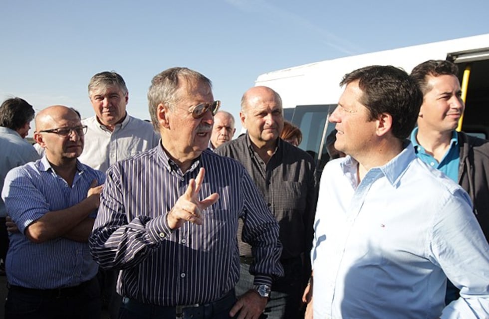 El Gobernador Juan Schiaretti visita Arroyito y la zona