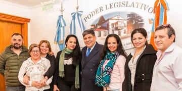 Juan Carlos Arcando y Colectividad de Paraguay en Ushuaia