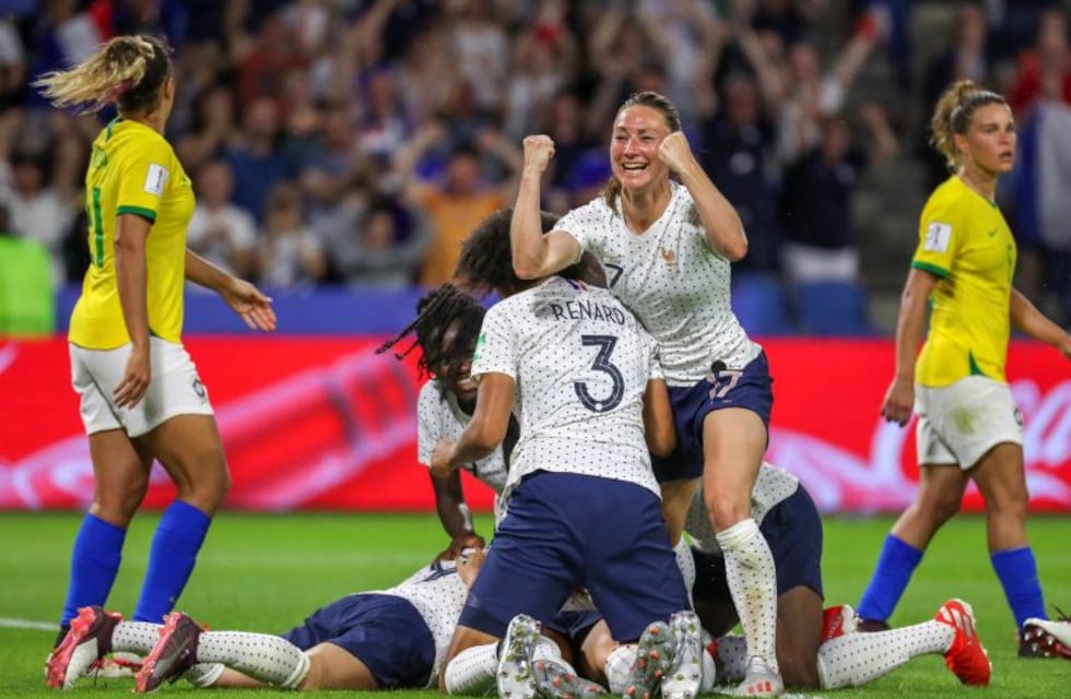 Francia sorprendió a Brasil y lo eliminó del Mundial Femenino