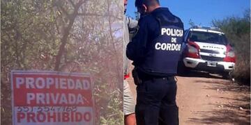Intento de usurpación en Villa Parque Síquiman\u002E (Foto: gentileza Grabriela J\u002E Ceferina Peralta)