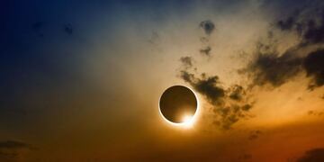 Eclipse solar. Imagen ilustrativa.