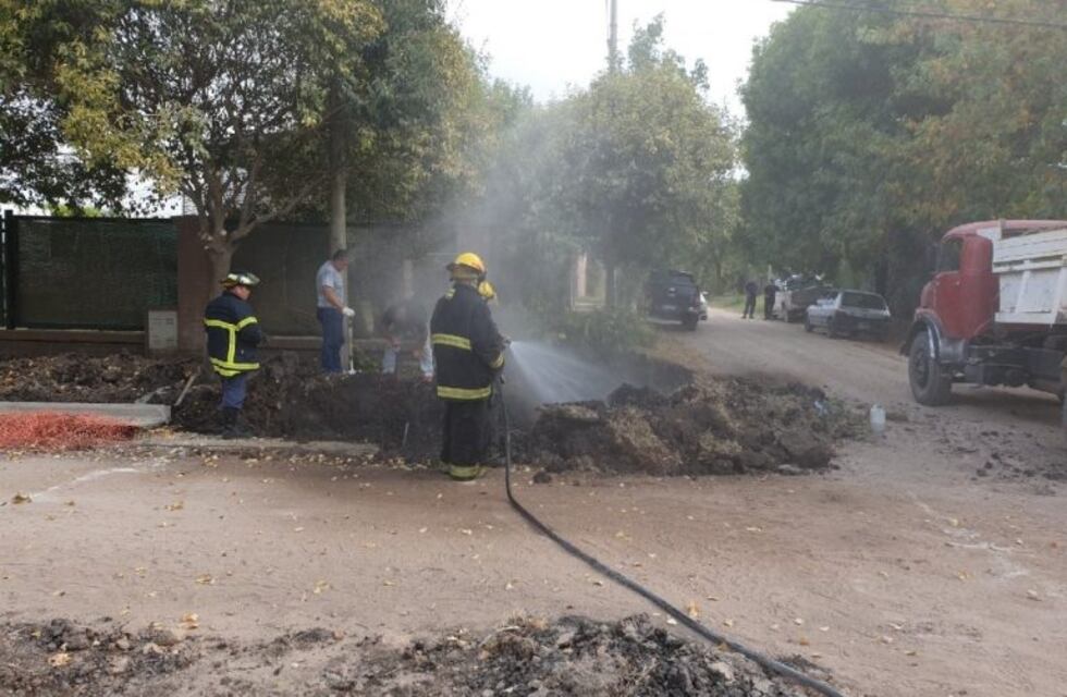 Un escape de gas movilizó a vecinos de Barrio Florida