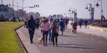Mar del Plata retrocede a fase 3 (Foto: Twitter Guillermo Montenegro)