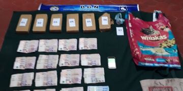 Marihuana y dinero en efectivo secuestró la Policía de Jujuy